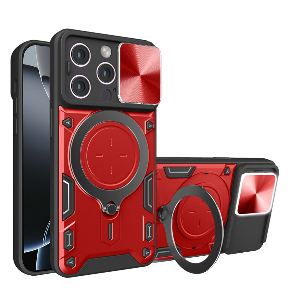 Futrola za Apple iPhone 16 Pro, Techsuit, CamGuard Pro, Crvena