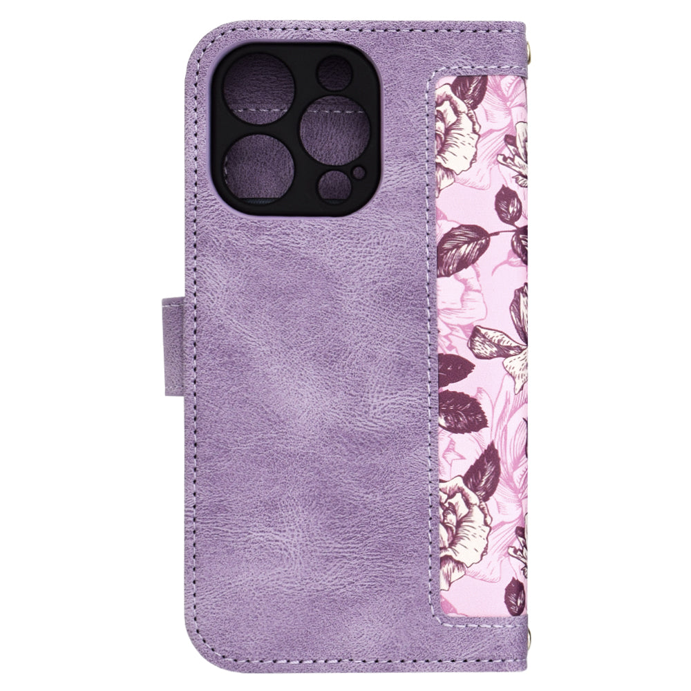 Futrola za Apple iPhone 16 Pro, Techsuit, FlipCraft, Ljubičasta
