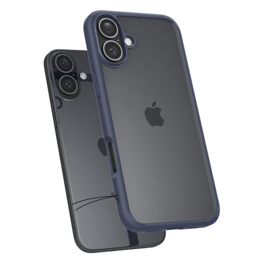 Futrola za Apple iPhone 16, Spigen, Ultra Hybrid, Tamnoplava