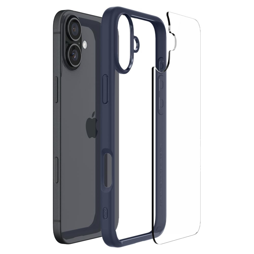 Futrola za Apple iPhone 16, Spigen, Ultra Hybrid, Tamnoplava ACS08202