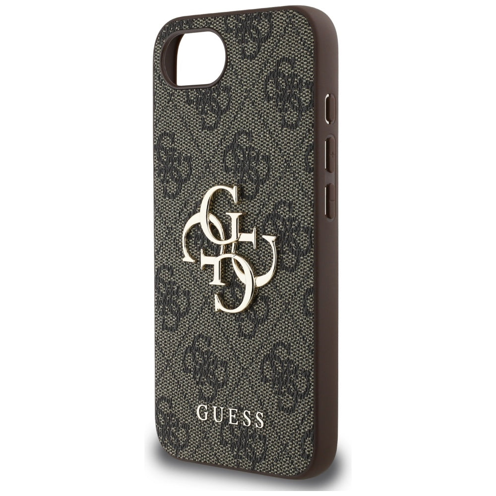 Futrola za Apple iPhone 17e / 16e, Guess, 4G Big Logo, Braon