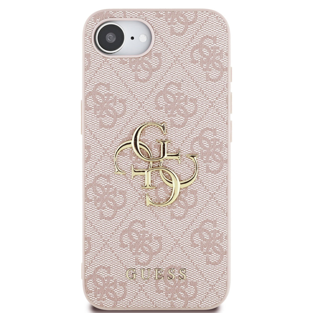 Futrola za Apple iPhone 17e / 16e, Guess, 4G Big Logo, Roze