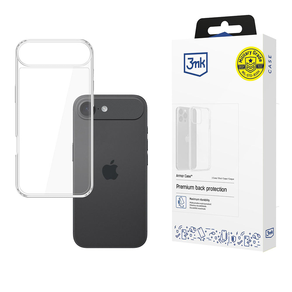 Futrola za Apple iPhone 17 Air, 3MK, Armor, Providna