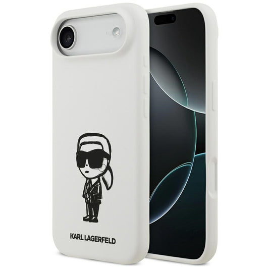 Futrola za Apple iPhone 17 Air, Karl Lagerfeld, Sketch and Logo Karl, Bela