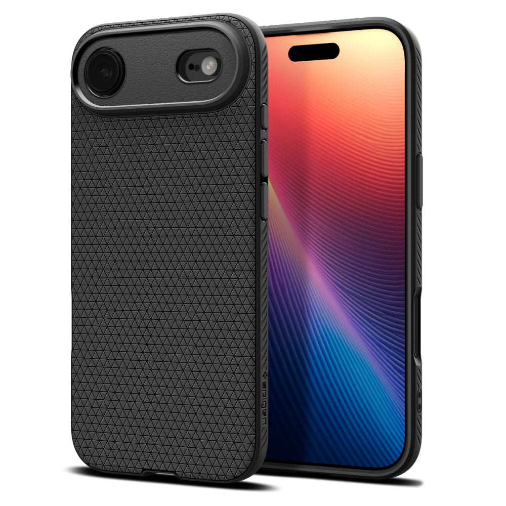 Futrola za Apple iPhone 17 Air, Spigen, Liquid Air, Mat Crna ACS10302