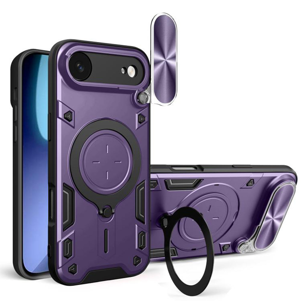 Futrola za Apple iPhone 17 Air, Techsuit, CamGuard Pro, Ljubičasta