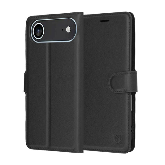 Futrola za Apple iPhone 17 Air, Techsuit, Leather Folio, Crna