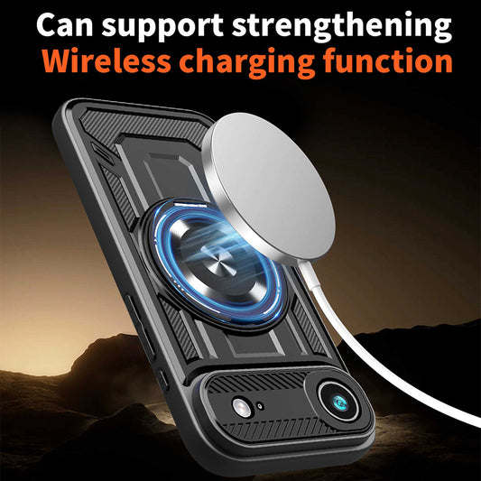 Futrola za Apple iPhone 17 Air, Techsuit, RuggedCam, Crna