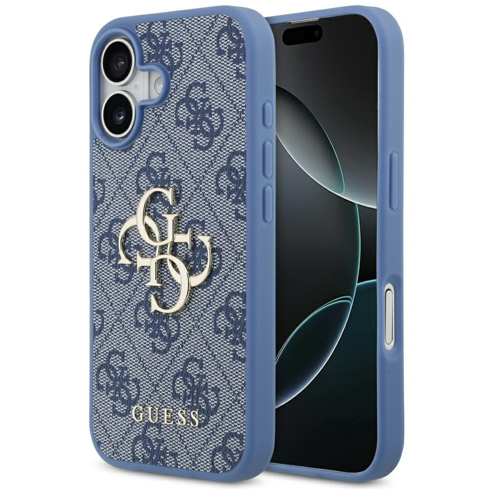 Futrola za Apple iPhone 17, Guess, 4G Big Logo, Plava