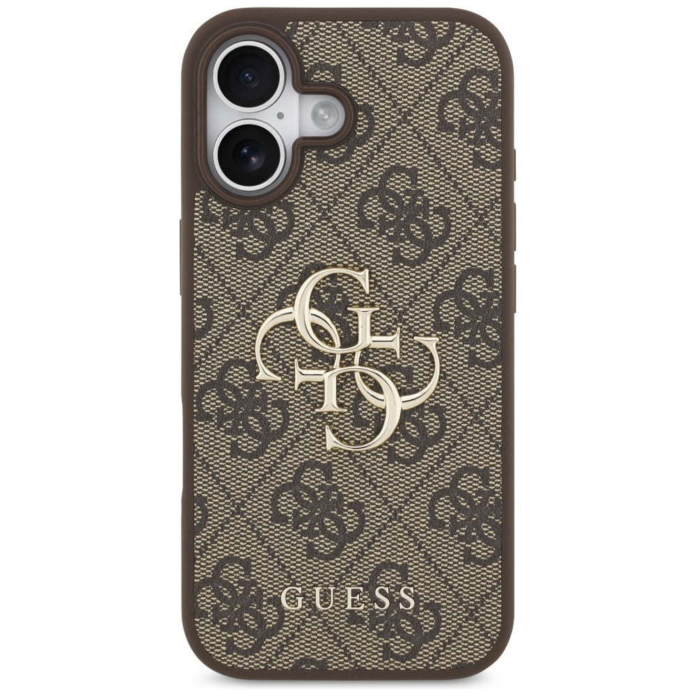 Futrola za Apple iPhone 17, Guess, 4G Big Logo, Braon