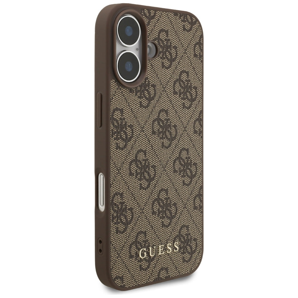 Futrola za Apple iPhone 17, Guess, 4G Classic, Braon