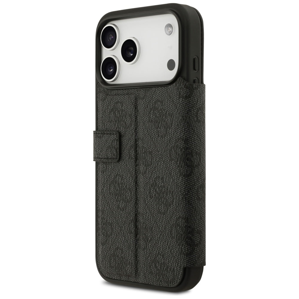 Futrola za Apple iPhone 17, Guess, 4G Metal Logo, Crna