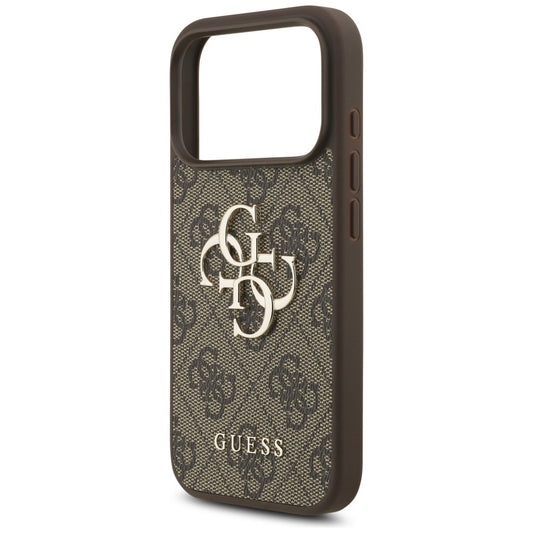 Futrola za Apple iPhone 17 Pro, Guess, 4G Big Logo, Braon