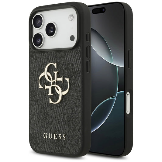 Futrola za Apple iPhone 17 Pro, Guess, 4G Big Logo, Crna