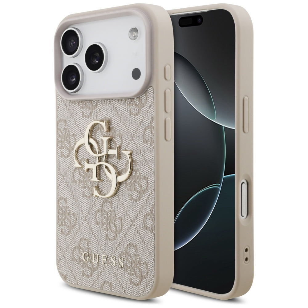 Futrola za Apple iPhone 17 Pro, Guess, 4G Big Logo, Roze