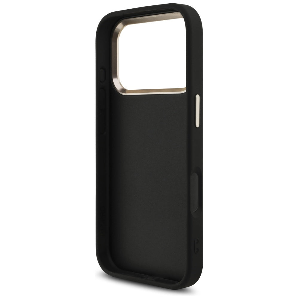 Futrola za Apple iPhone 17 Pro, Guess, Big 4G Logo Classic, Crno Zlatna