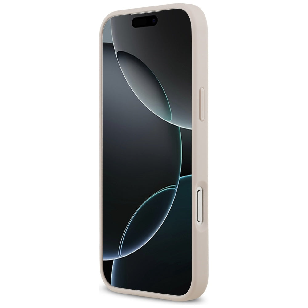 Futrola za Apple iPhone 17 Pro Max, Guess, 4G Double Card Triangle, Roze