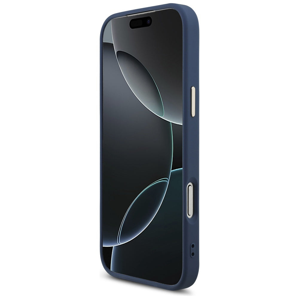 Futrola za Apple iPhone 17 Pro Max, Guess, Big 4G Logo Classic, Plavo Zlatna