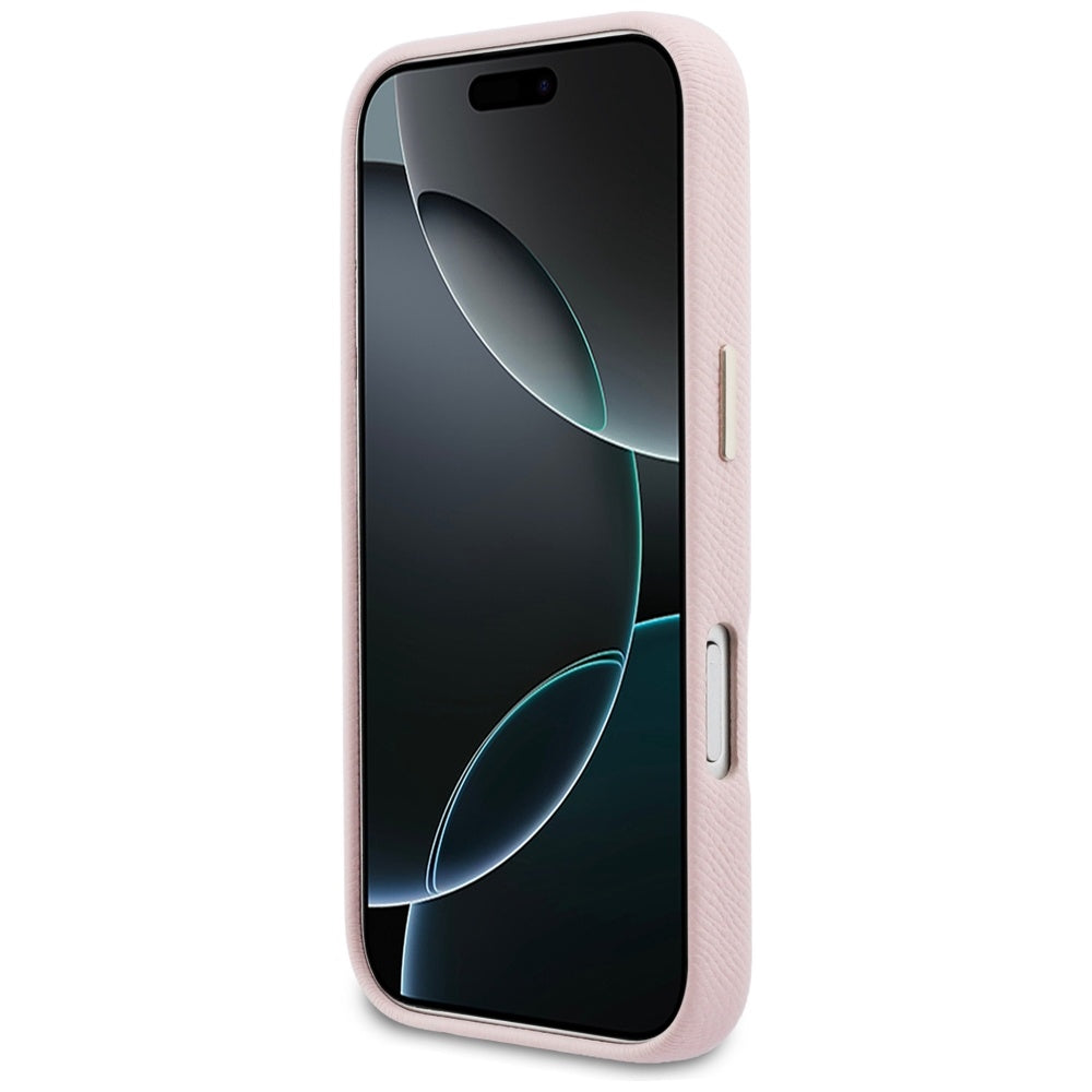 Futrola za Apple iPhone 17 Pro, Guess, Resin Logo, Roze