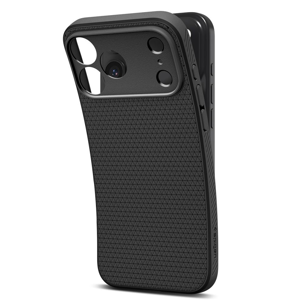 Futrola za Apple iPhone 17 Pro Max, Spigen, Liquid Air, Mat Crna ACS10265