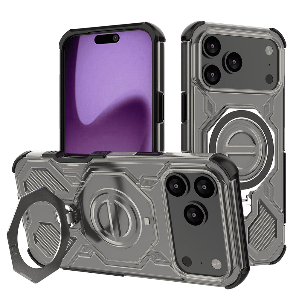 Futrola za Apple iPhone 17 Pro Max, Techsuit, Carbon Shield Pro, Dimljena