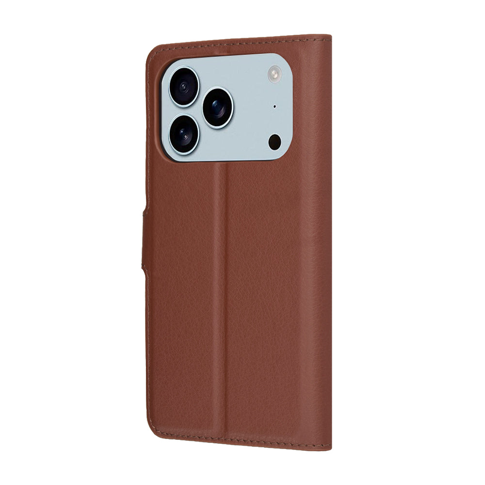 Futrola za Apple iPhone 17 Pro Max, Techsuit, Leather Folio, Braon