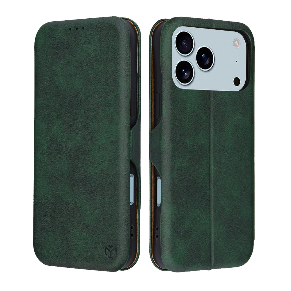 Futrola za Apple iPhone 17 Pro Max, Techsuit, Safe Wallet Plus, Zelena