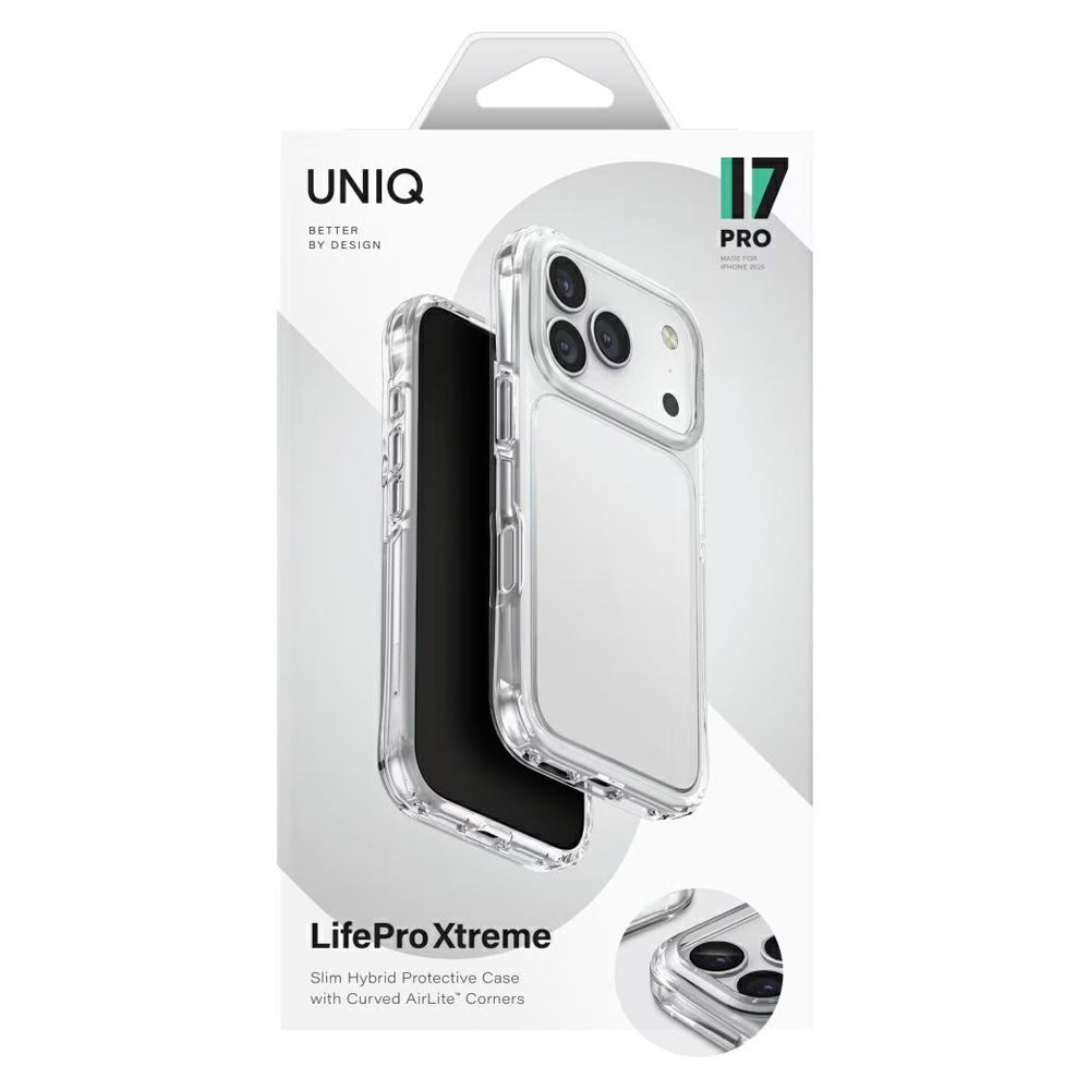 Futrola za Apple iPhone 17 Pro Max, UNIQ, LifePro Xtreme, Providna