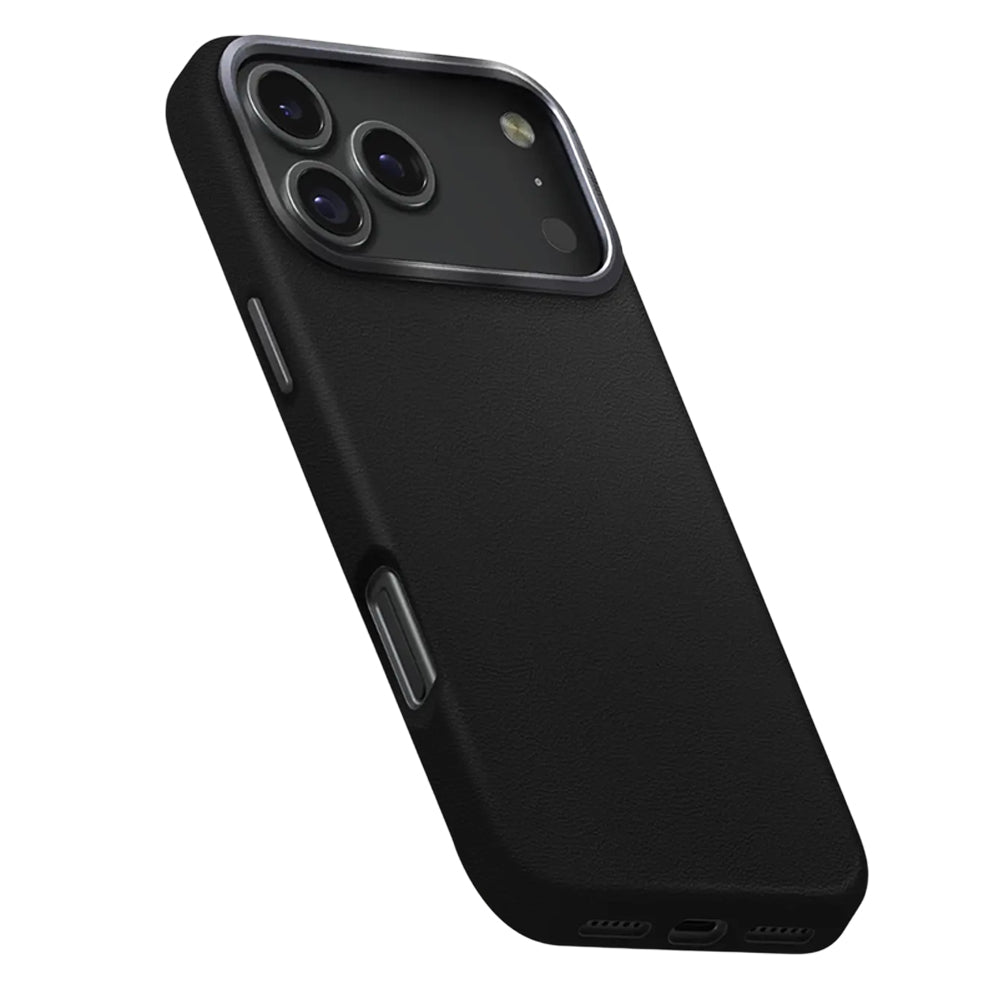 Futrola za Apple iPhone 17 Pro Max, UNIQ, Lyden Leatherette, Crna