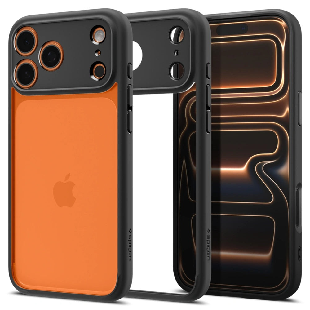 Futrola za Apple iPhone 17 Pro, Spigen, Ultra Hybrid, Mat Crna ACS10343