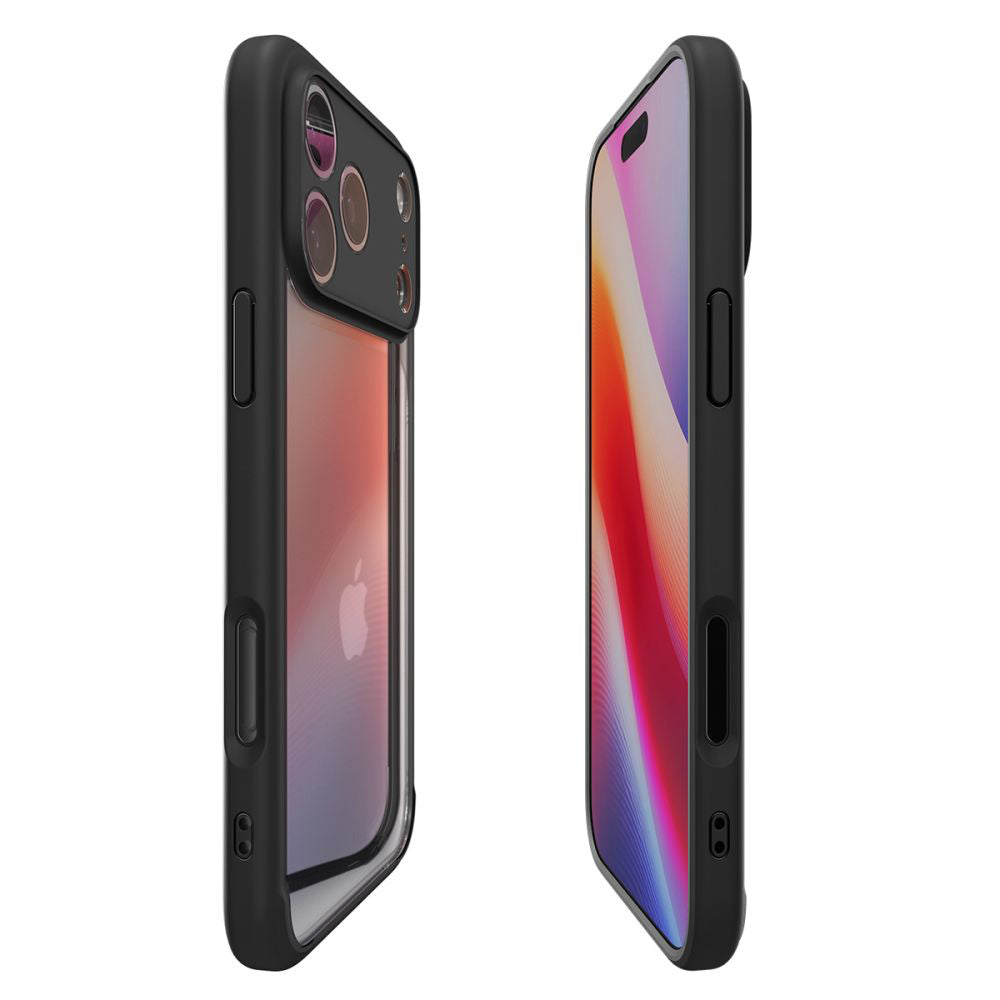 Futrola za Apple iPhone 17 Pro, Spigen, Ultra Hybrid, Mat Crna ACS10343