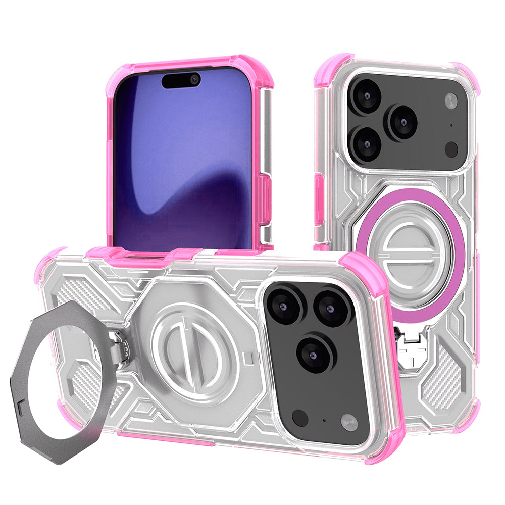 Futrola za Apple iPhone 17 Pro, Techsuit, Carbon Shield Pro, Roze