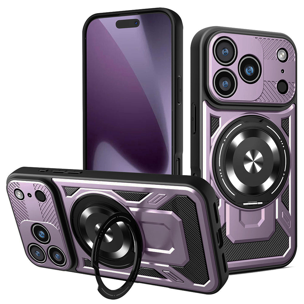 Futrola za Apple iPhone 17 Pro, Techsuit, RuggedCam, Ljubičasta