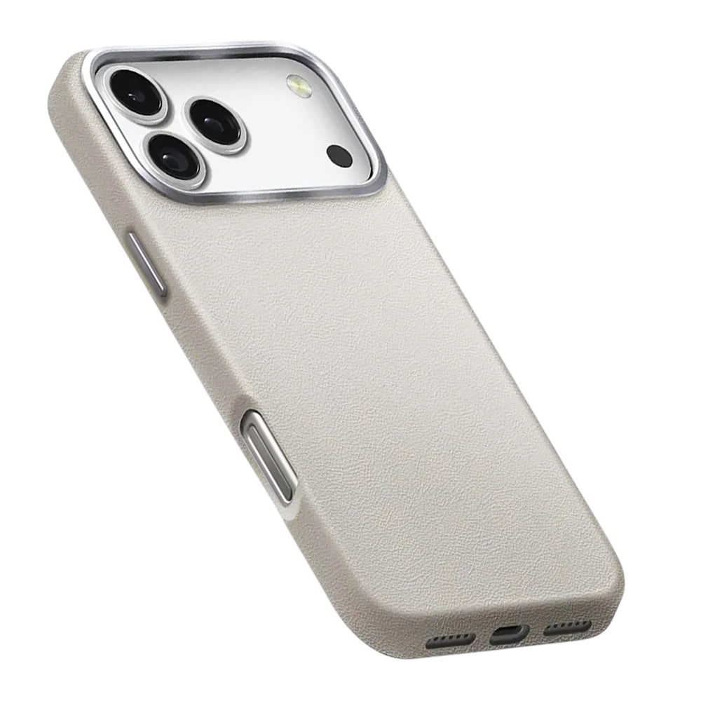 Futrola za Apple iPhone 17 Pro, UNIQ, Lyden Leatherette, Siva