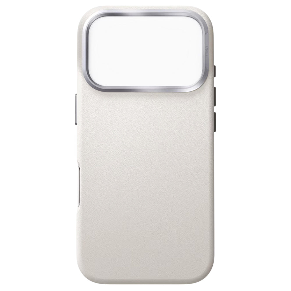Futrola za Apple iPhone 17 Pro, UNIQ, Lyden Leatherette, Siva