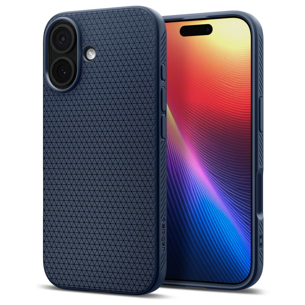 Futrola za Apple iPhone 17, Spigen, Liquid Air, Tamnoplava ACS10370