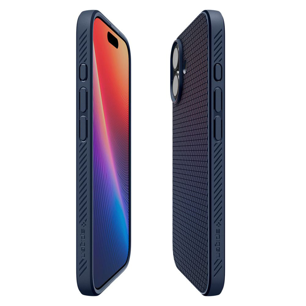 Futrola za Apple iPhone 17, Spigen, Liquid Air, Tamnoplava ACS10370