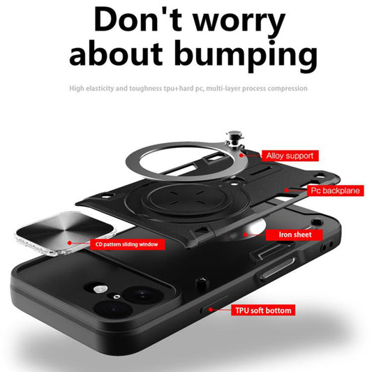 Futrola za Apple iPhone 17, Techsuit, CamGuard Pro, Plava