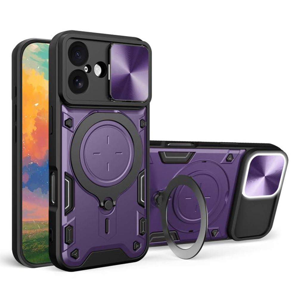 Husa za Apple iPhone 17, Techsuit, CamGuard Pro, Ljubičasta