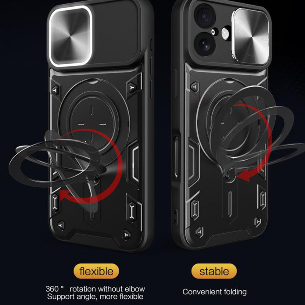 Futrola za Apple iPhone 17, Techsuit, CamGuard Pro, Roze Zlato