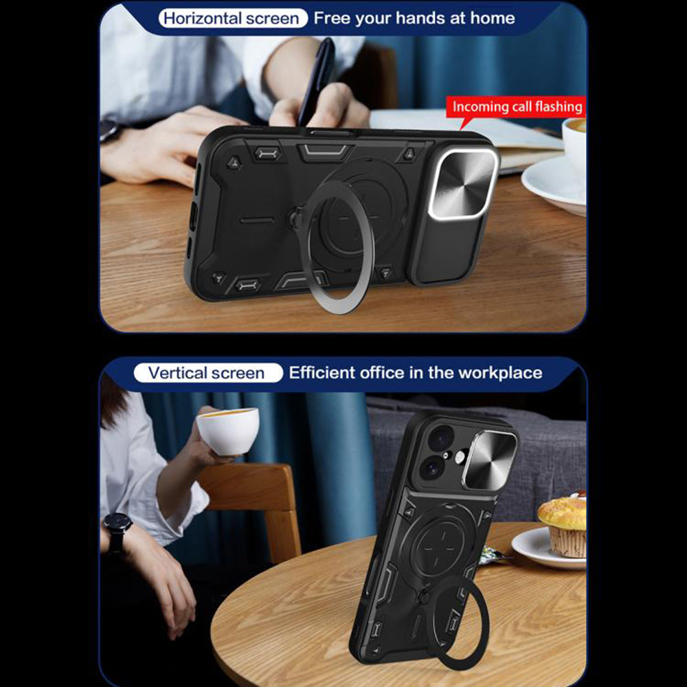 Futrola za Apple iPhone 17, Techsuit, CamGuard Pro, Roze Zlato