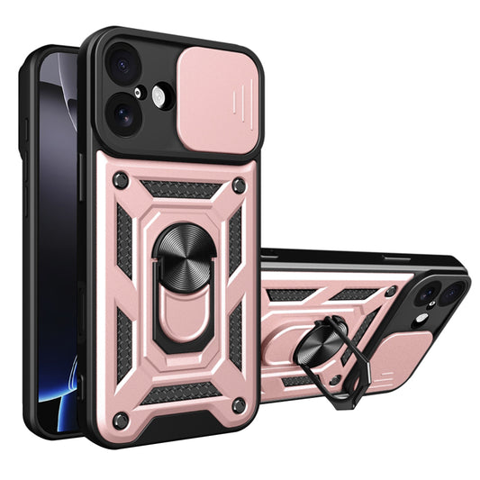 Futrola za Apple iPhone 17, Techsuit, CamShield, Roze