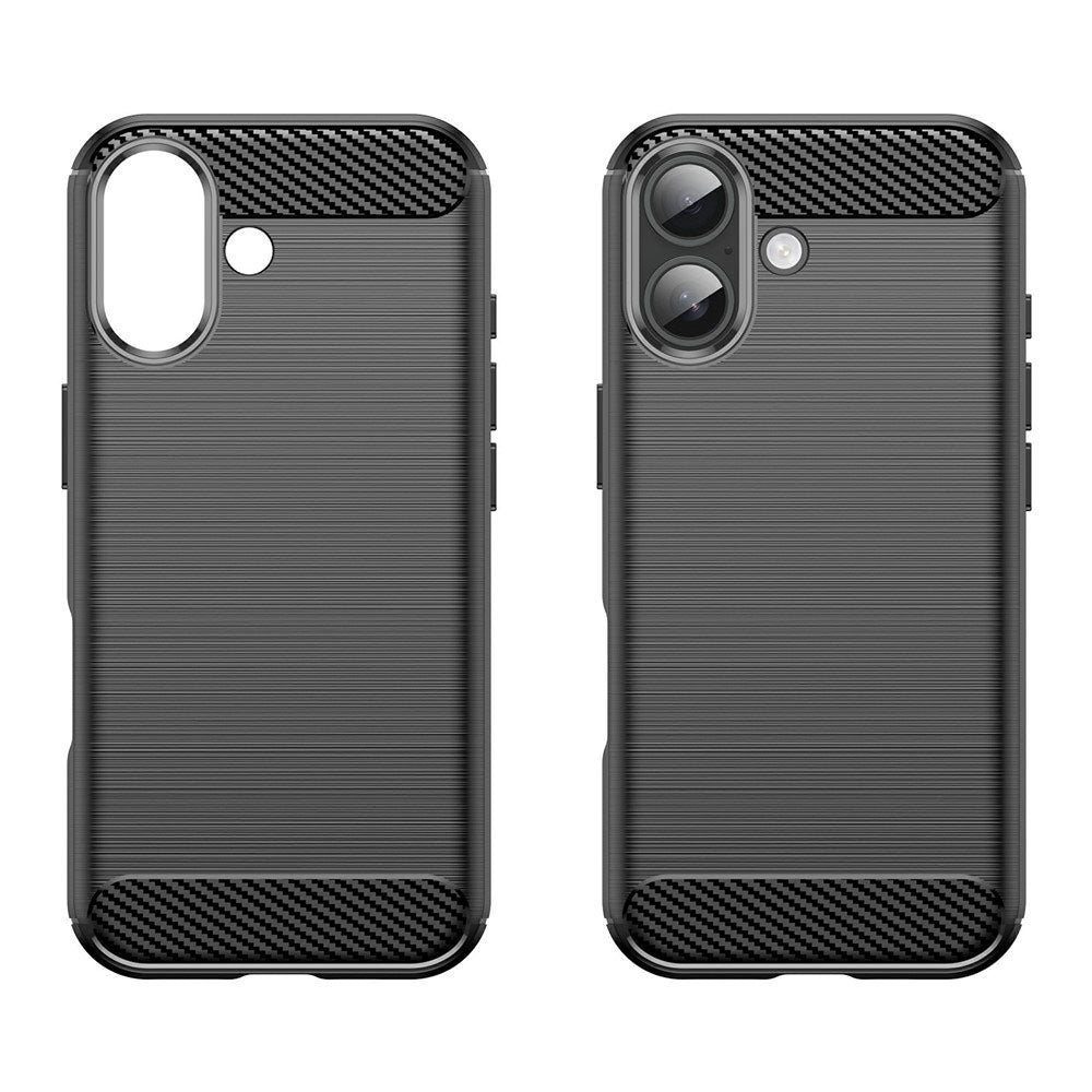 Futrola za Apple iPhone 17, Techsuit, Karbon, Crna