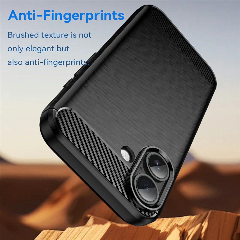 Futrola za Apple iPhone 17, Techsuit, Karbon, Crna