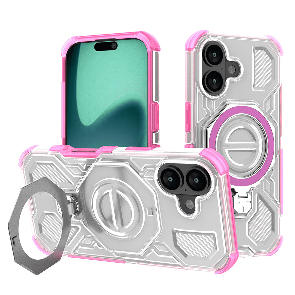 Futrola za Apple iPhone 17, Techsuit, Carbon Shield Pro, Roze
