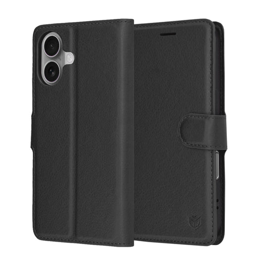 Futrola za Apple iPhone 17, Techsuit, Leather Folio, Crna