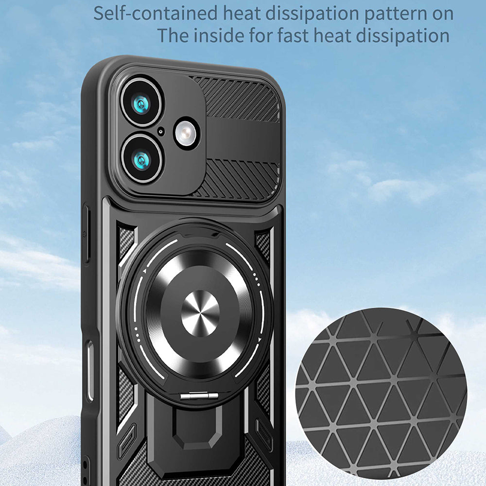 Futrola za Apple iPhone 17, Techsuit, RuggedCam, Ljubičasta