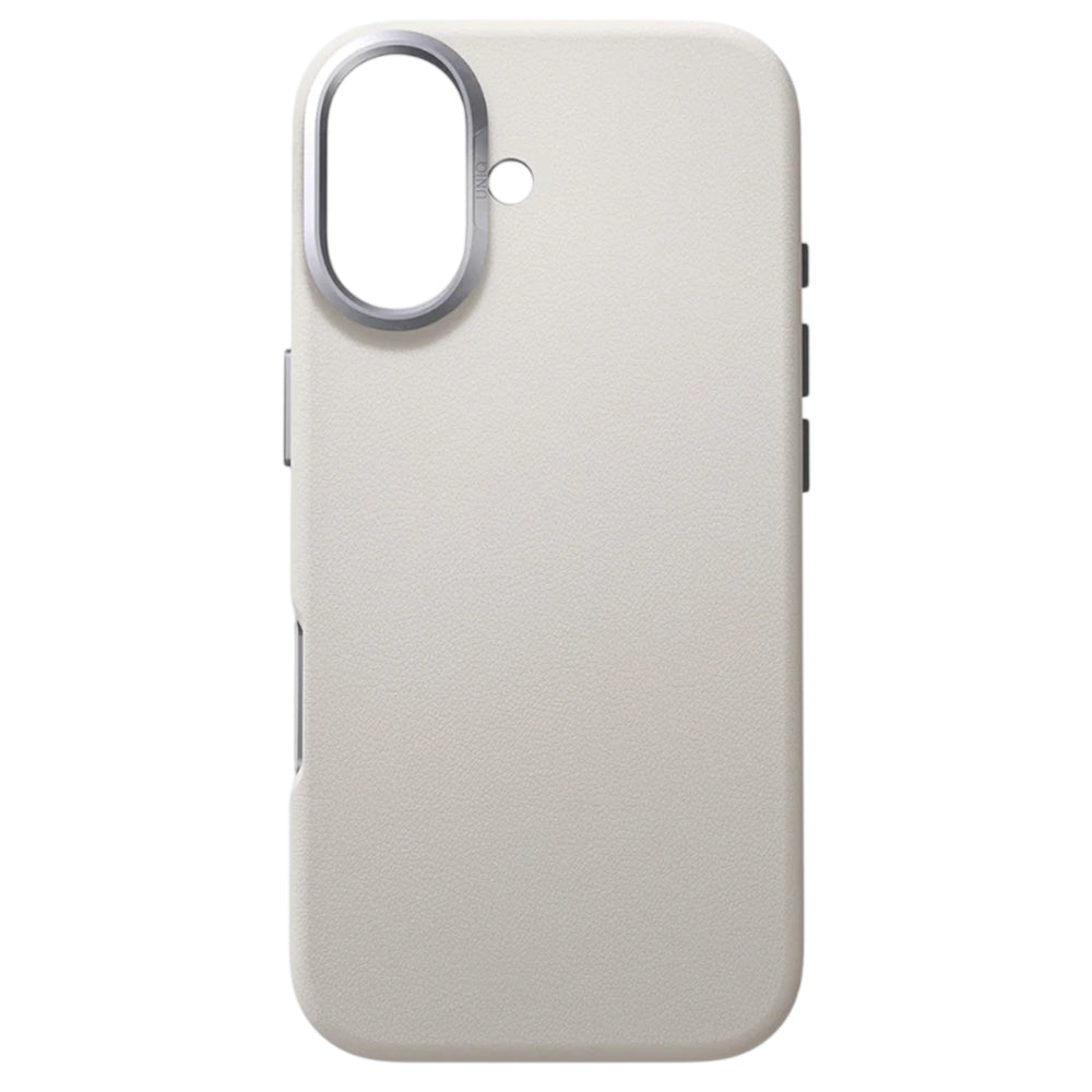 Futrola za Apple iPhone 17, UNIQ, Lyden Leatherette, Siva