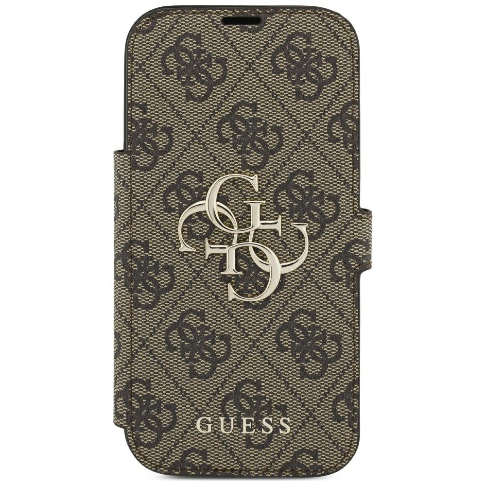 Futrola za Apple iPhone 18 Pro / 17 Pro, Guess, 4G Metal Logo, Braon