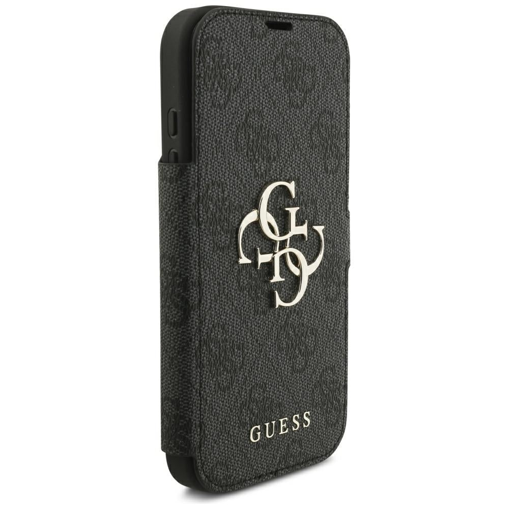 Futrola za Apple iPhone 18 Pro / 17 Pro, Guess, 4G Metal Logo, Crna